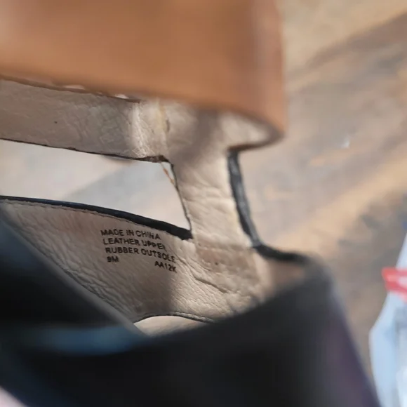 Michael Kors Black and Brown Heeled Sandals - Picture 6 of 8